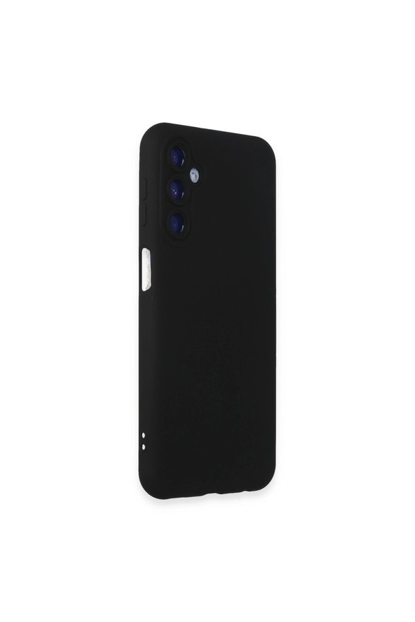 Evi̇mdeyokyok Samsung Galaxy M34 5G Kılıf Nano İçi̇ Kadi̇fe Si̇li̇kon - Si̇yah