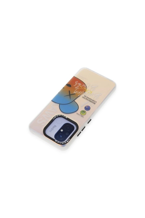 Evimdeyokyok Xiaomi Redmi 12C Kılıf Estoril Desenli Kapak - Estoril - 6