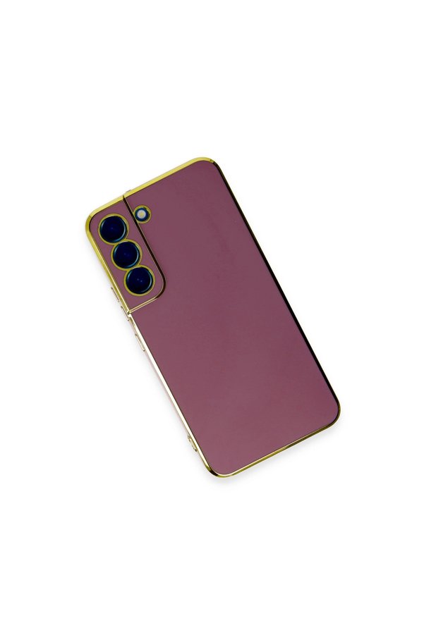 Evimdeyokyok Samsung Galaxy S22 Plus Kılıf Volet Silikon - Kırmızı