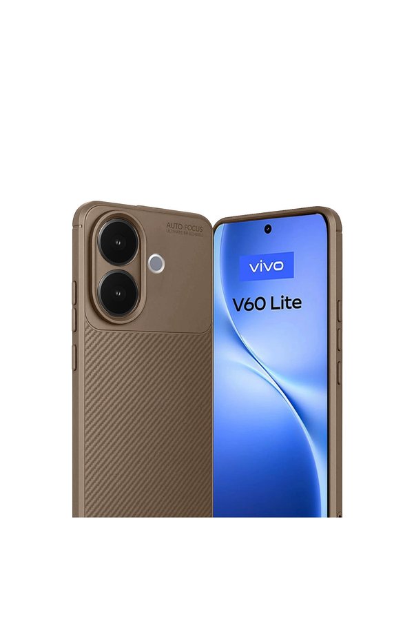 Evi̇mdeyokyok Vi̇vo V60 Li̇te Auto Focus Karbon Kapak - Kahverengi̇