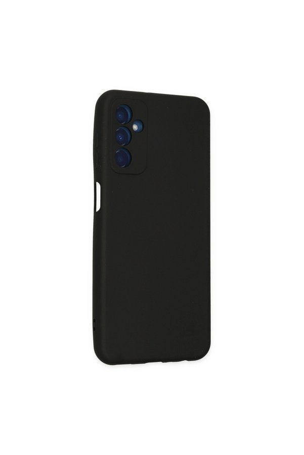 Evimdeyokyok Samsung Galaxy M23 Kılıf Nano İçi Kadife Silikon - Siyah