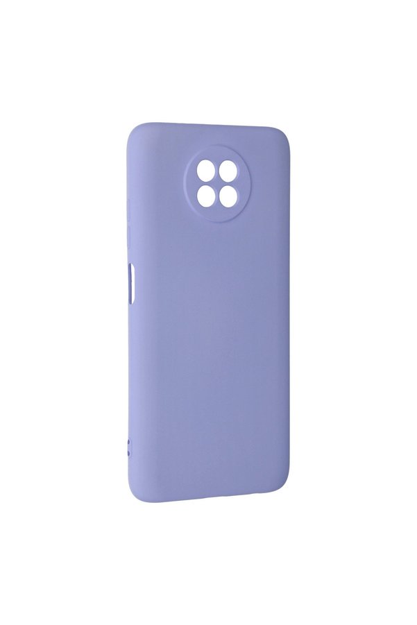 Evimdeyokyok Xiaomi Redmi Note 9 5G Kılıf Nano İçi Kadife Silikon - Lila