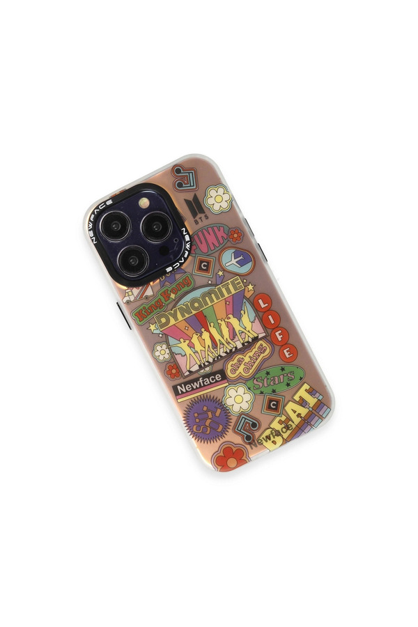 Evimdeyokyok Apple İphone 14 Pro Kılıf Estoril Desenli Kapak - Estoril - 14