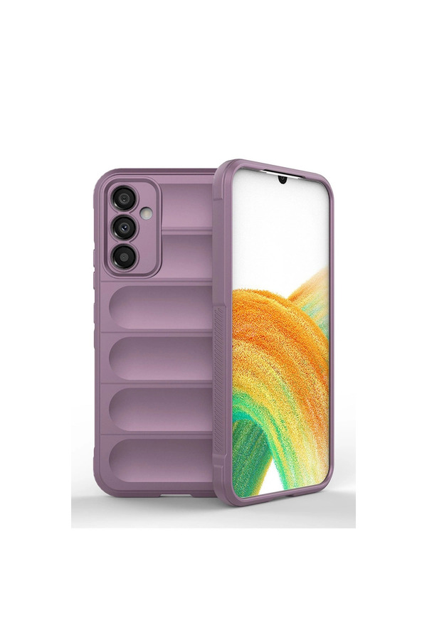 Evimdeyokyok Samsung Galaxy M14 5G Kılıf Optimum Silikon - Mor