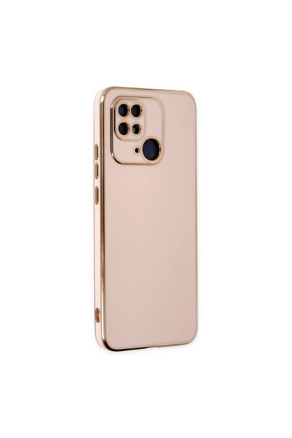 Evimdeyokyok Xiaomi Redmi 10C Kılıf Volet Silikon - Pembe