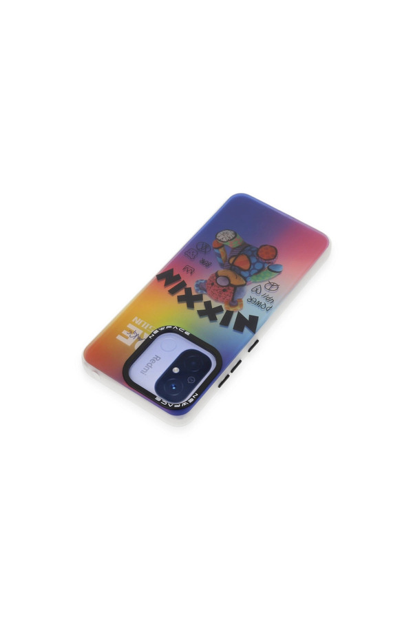 Evimdeyokyok Xiaomi Redmi 12C Kılıf Estoril Desenli Kapak - Estoril - 11