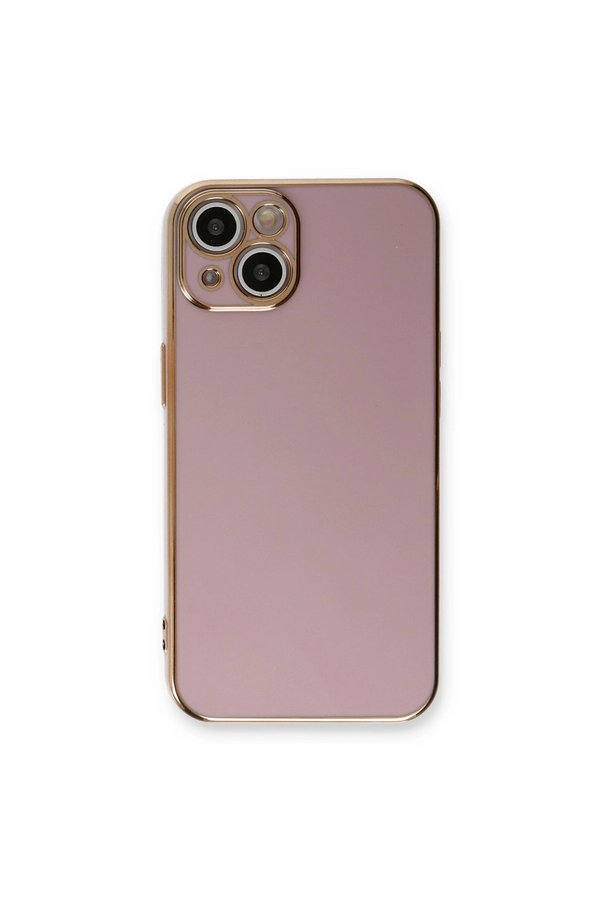 Evimdeyokyok Apple İphone 13 Kılıf Volet Silikon - Mor