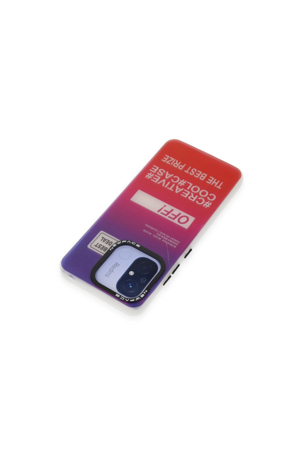 Evimdeyokyok Xiaomi Redmi 12C Kılıf Estoril Desenli Kapak - Estoril - 9
