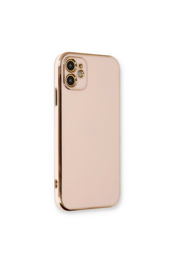 Evimdeyokyok Apple İphone 11 Kılıf Volet Silikon - Pembe