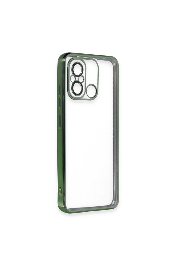 Evimdeyokyok Xiaomi Redmi 12C Kılıf Razer Lensli Silikon - Yeşil