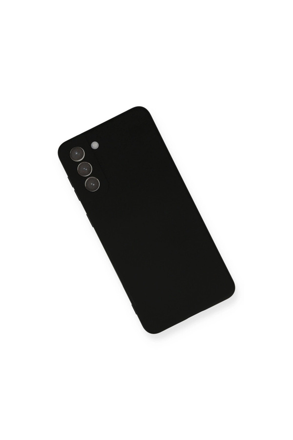 Evimdeyokyok Samsung Galaxy S21 Plus Kılıf Nano İçi Kadife Silikon - Siyah