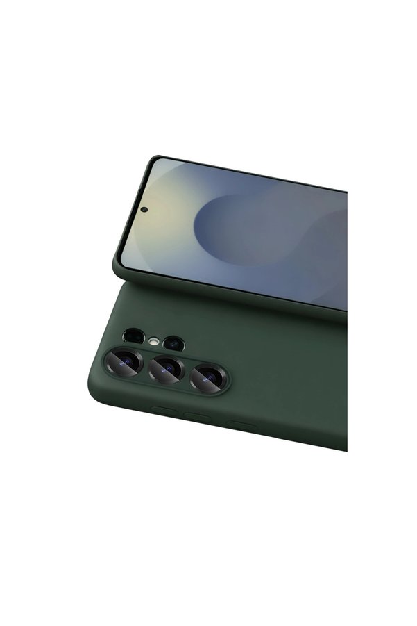 Evi̇mdeyokyok Samsung Galaxy S26 Ultra Fi̇rst Si̇li̇kon - Koyu Yeşi̇l