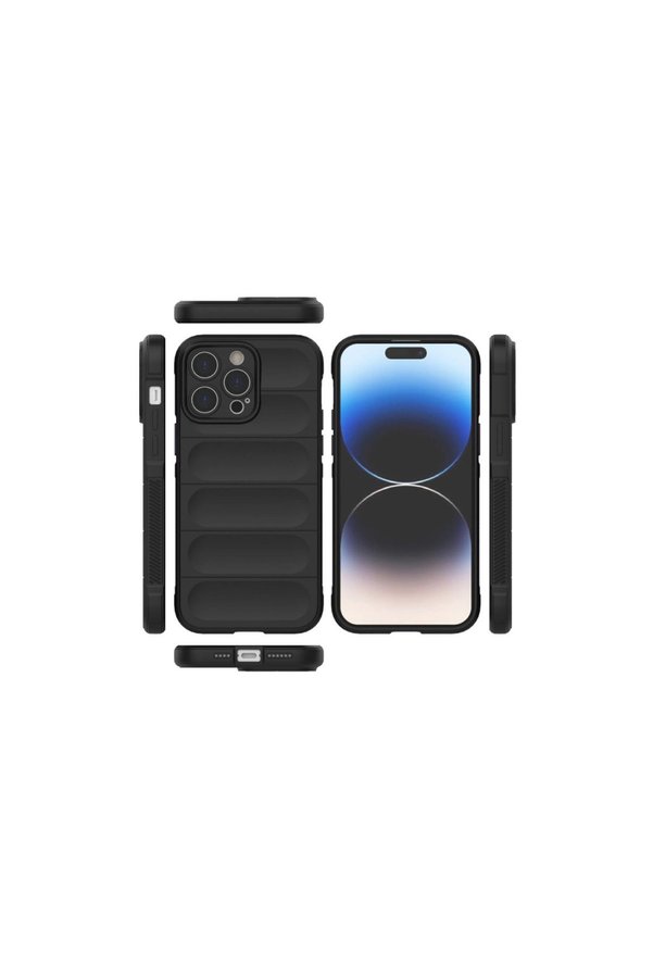 Evimdeyokyok Apple İphone 16 Pro Max Kılıf Optimum Silikon - Siyah