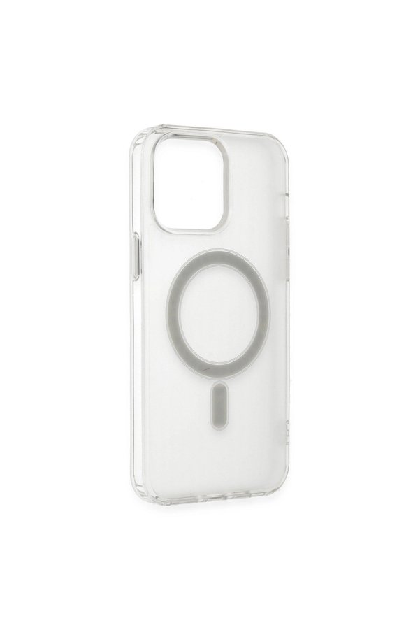 Evi̇mdeyokyok Apple İphone 14 Pro Max Kılıf Matte Şeffaf Magneti̇csafe - Şeffaf