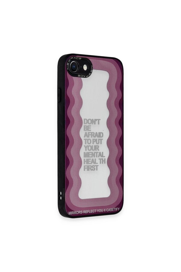Evimdeyokyok Apple İphone 7 Kılıf Mirror Desenli Kapak - Mirror - 11
