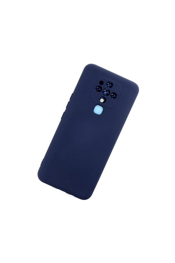 Evi̇mdeyokyok Tecno Camon 16 Kılıf Nano İçi̇ Kadi̇fe Si̇li̇kon - Laci̇vert