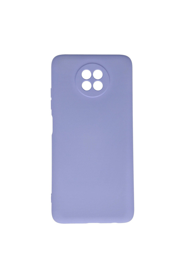 Evimdeyokyok Xiaomi Redmi Note 9 5G Kılıf Nano İçi Kadife Silikon - Lila
