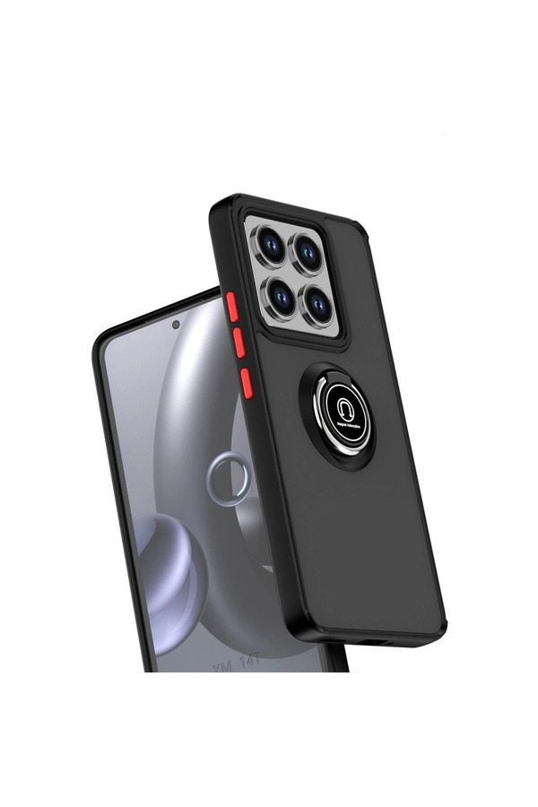 Evi̇mdeyokyok Xi̇aomi̇ Mi̇ 15 Kılıf Montreal Yüzüklü Si̇li̇kon Kapak - Laci̇vert