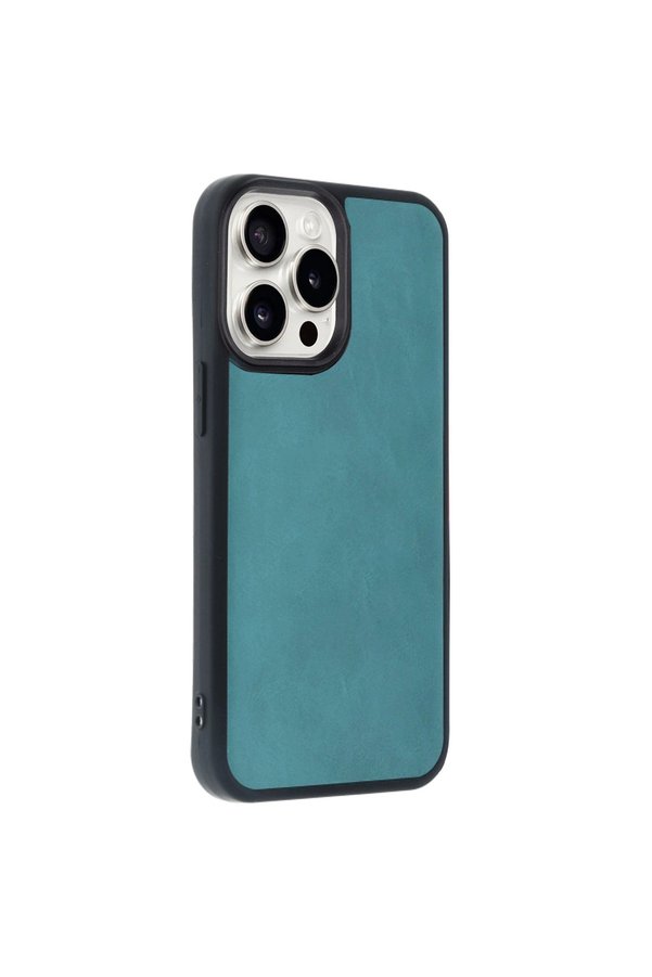 Evi̇mdeyokyok Apple İphone 14 Pro Max Kılıf Aras Deri̇ Kapak - Açık Yeşi̇l