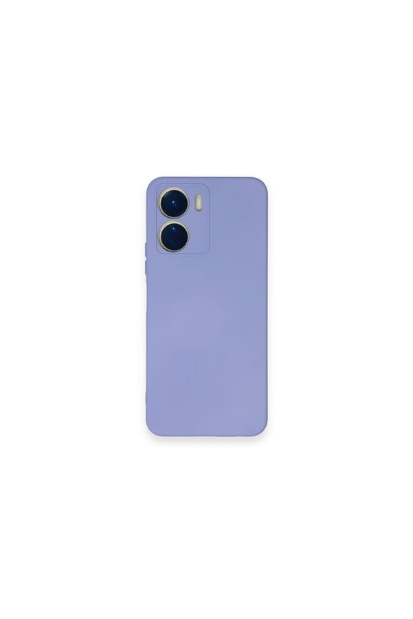 Evimdeyokyok Vivo Y16 Kılıf Nano İçi Kadife Silikon - Lila