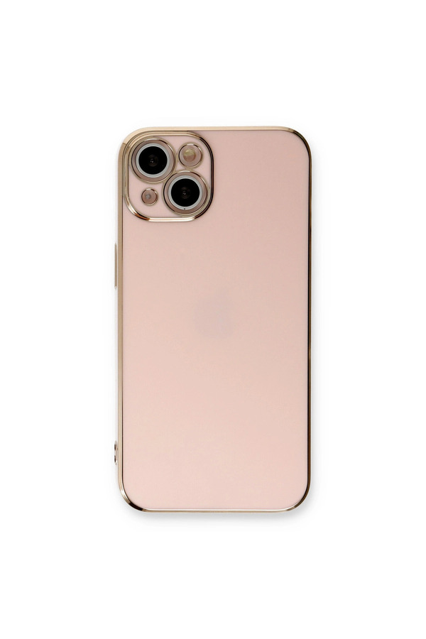 Evimdeyokyok Apple İphone 13 Kılıf Volet Silikon - Pembe