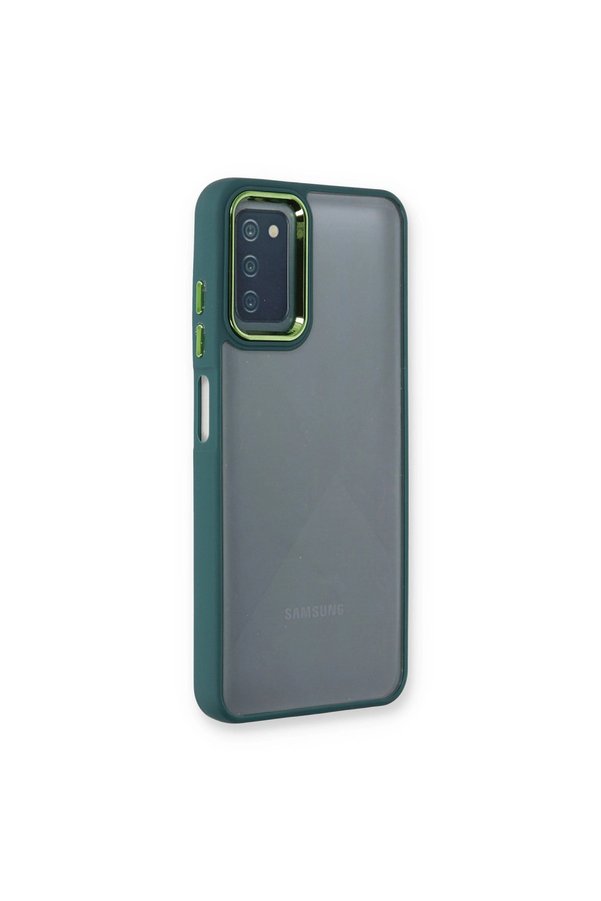 Evimdeyokyok Samsung Galaxy A03S Kılıf Dora Kapak - Haki Yeşil