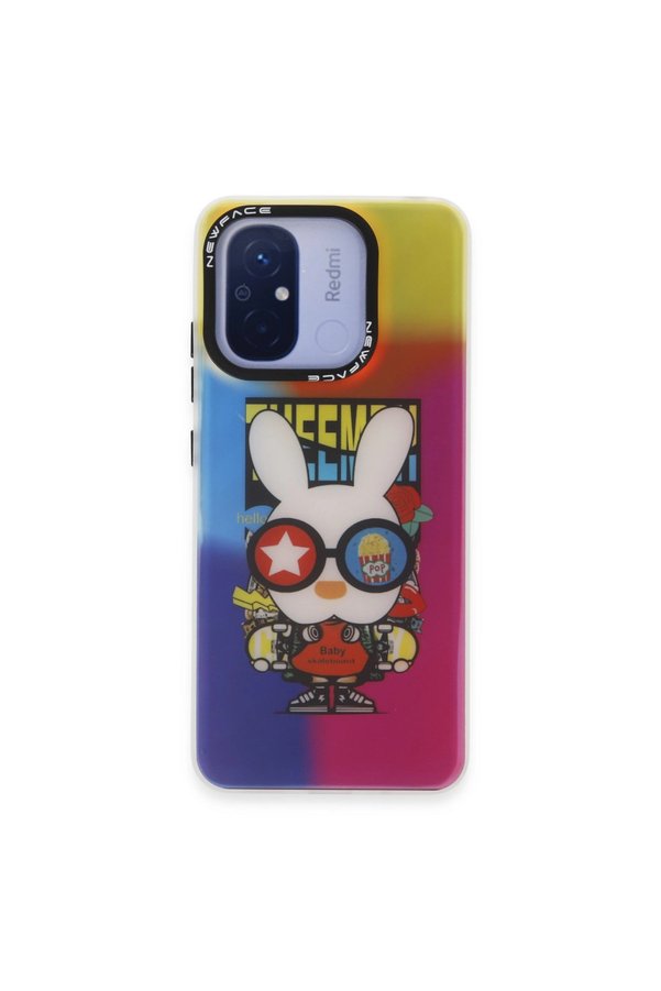 Evimdeyokyok Xiaomi Redmi 12C Kılıf Estoril Desenli Kapak - Estoril - 10