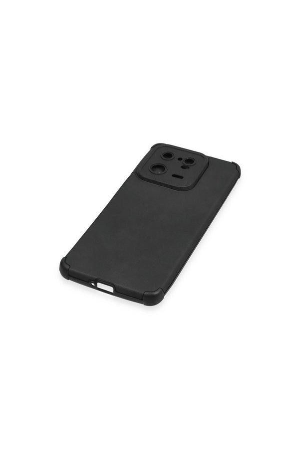 Evimdeyokyok Xiaomi Mi 13 Pro Kılıf Loop Deri Silikon - Siyah