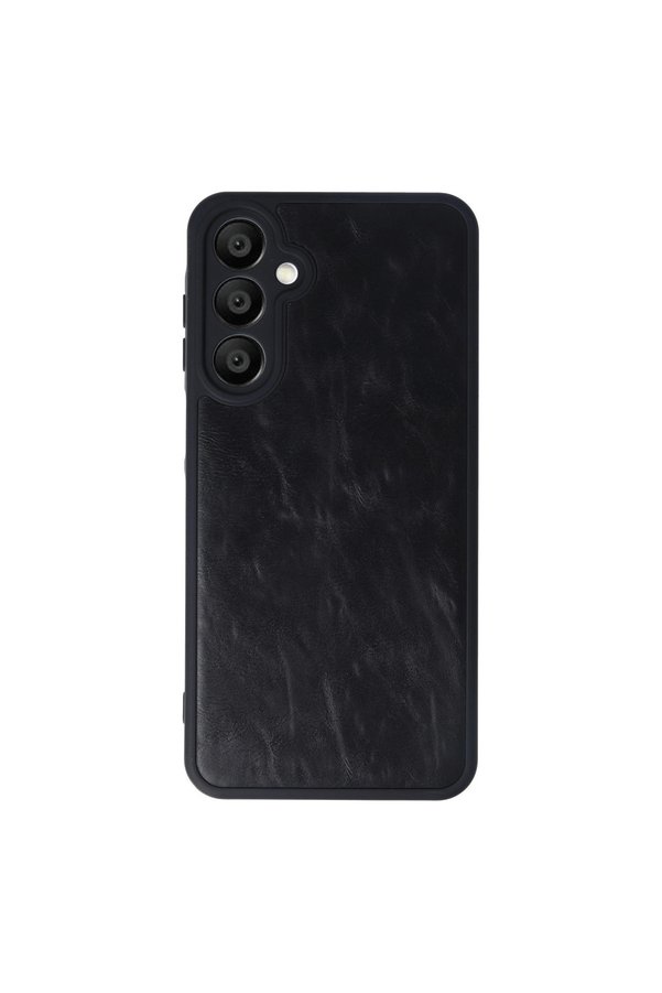 Evimdeyokyok Samsung Galaxy A16 5G Kılıf Aras Deri Kapak - Siyah