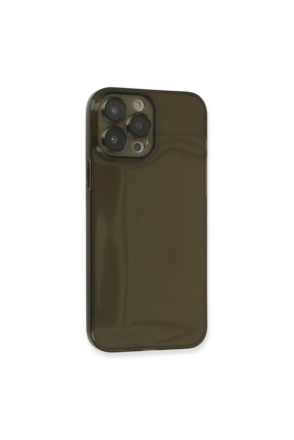 Evimdeyokyok Apple İphone 13 Pro Max Kılıf Fly Lens Silikon - Siyah