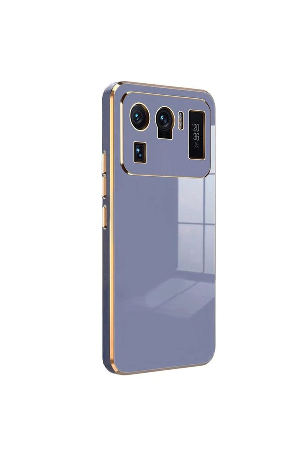 Evimdeyokyok Xiaomi Mi 11 Ultra Kılıf Volet Silikon - Mavi