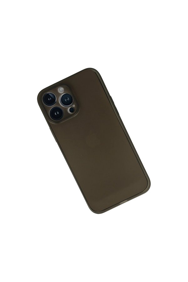 Evi̇mdeyokyok Apple İphone 13 Pro Kılıf Pp Ultra İnce Kapak - Gri̇