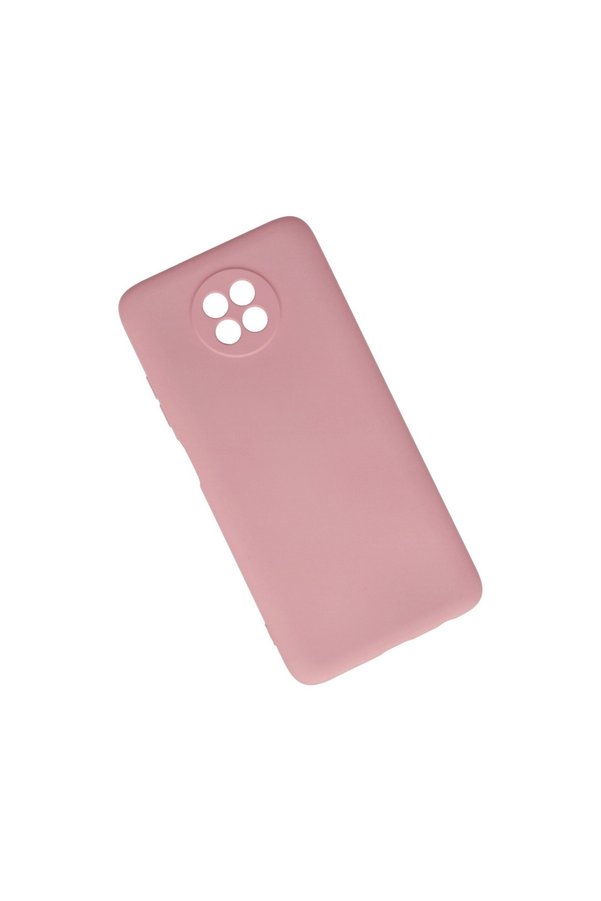 Evimdeyokyok Xiaomi Redmi Note 9 5G Kılıf Nano İçi Kadife Silikon - Pembe