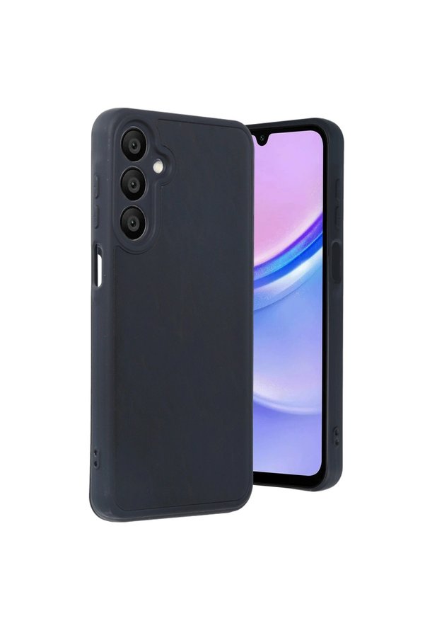 Evimdeyokyok Samsung Galaxy A16 5G Kılıf Aras Deri Kapak - Siyah