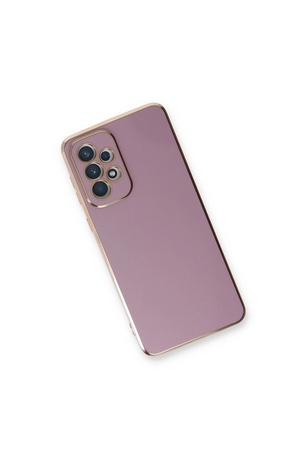Evimdeyokyok Samsung Galaxy A53 5G Kılıf Volet Silikon - Mor
