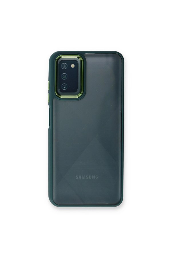 Evimdeyokyok Samsung Galaxy A03S Kılıf Dora Kapak - Haki Yeşil