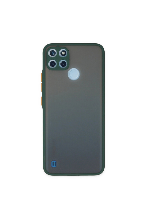 Evimdeyokyok Realme C21Y Kılıf Montreal Silikon Kapak - Yeşil