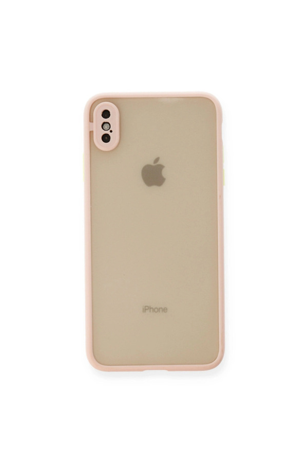 Evimdeyokyok Apple İphone X Kılıf Montreal Silikon Kapak - Pembe