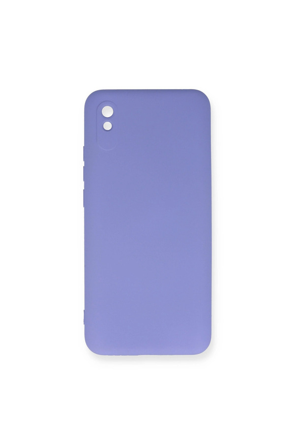 Evimdeyokyok Xiaomi Redmi 9A Kılıf Nano İçi Kadife Silikon - Lila