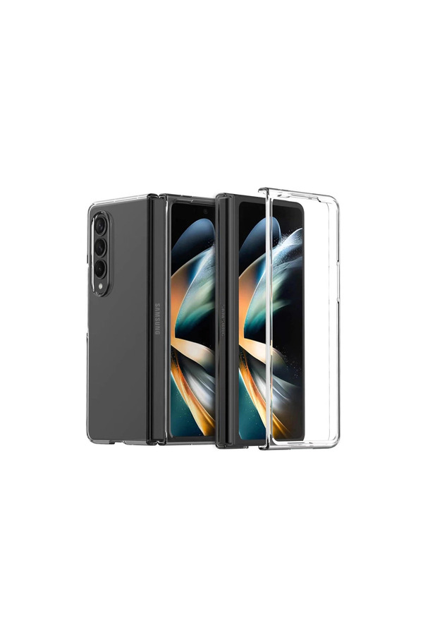 Evimdeyokyok Samsung Galaxy Z Fold 3 Kılıf Fold Tpu Silikon - Şeffaf