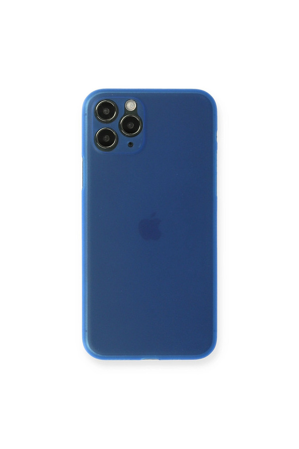 Evimdeyokyok Apple İphone 11 Pro Max Kılıf Pp Ultra İnce Kapak - Mavi