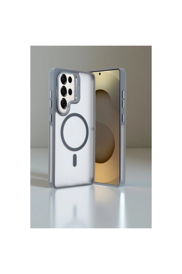 Evi̇mdeyokyok Joko Samsung Galaxy S25 Ultra Flet Lens Magsafe Kapak - Koyu Yeşi̇l