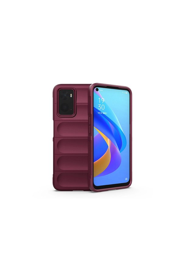 Evimdeyokyok Realme 9İ 4G Kılıf Optimum Silikon - Bordo