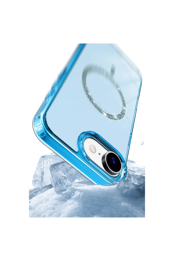 Evimdeyokyok Apple İphone 16E Live Diamond Magsafe Kapak - Şeffaf