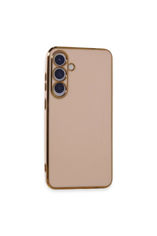 Evimdeyokyok Samsung Galaxy S24 Kılıf Volet Silikon - Pembe