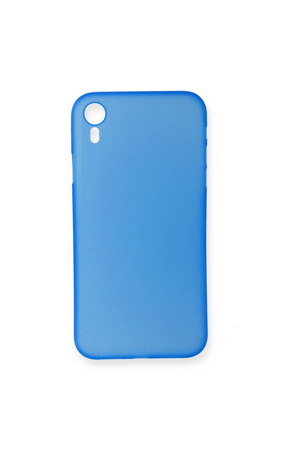 Evimdeyokyok Apple İphone Xr Kılıf Pp Ultra İnce Kapak - Mavi