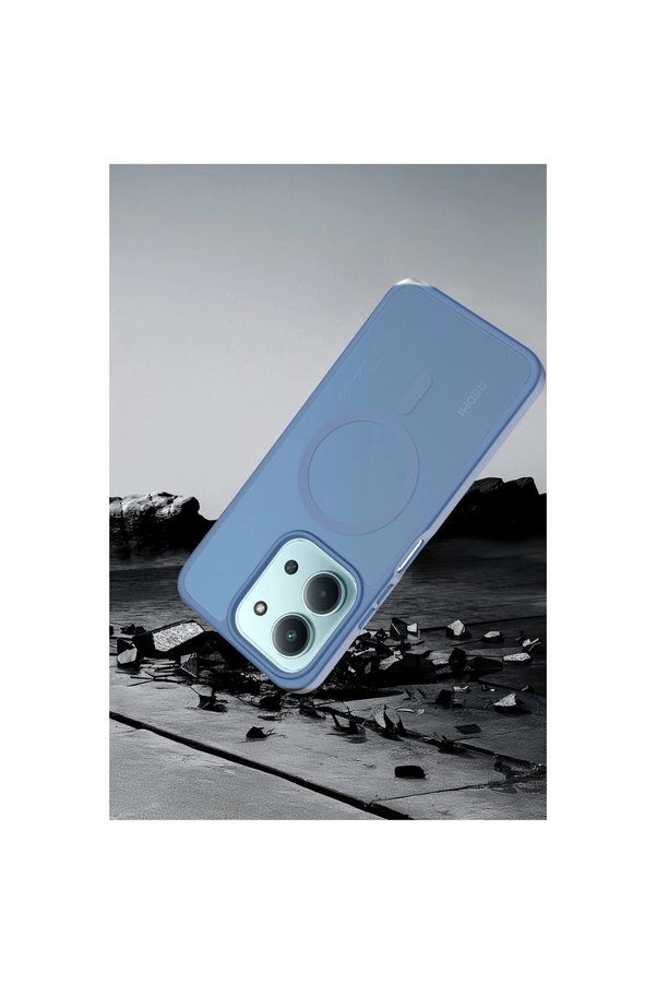 Evi̇mdeyokyok Joko Xi̇aomi̇ Redmi̇ 15C 4G Jota Magsafe Kapak - Açık Mavi̇