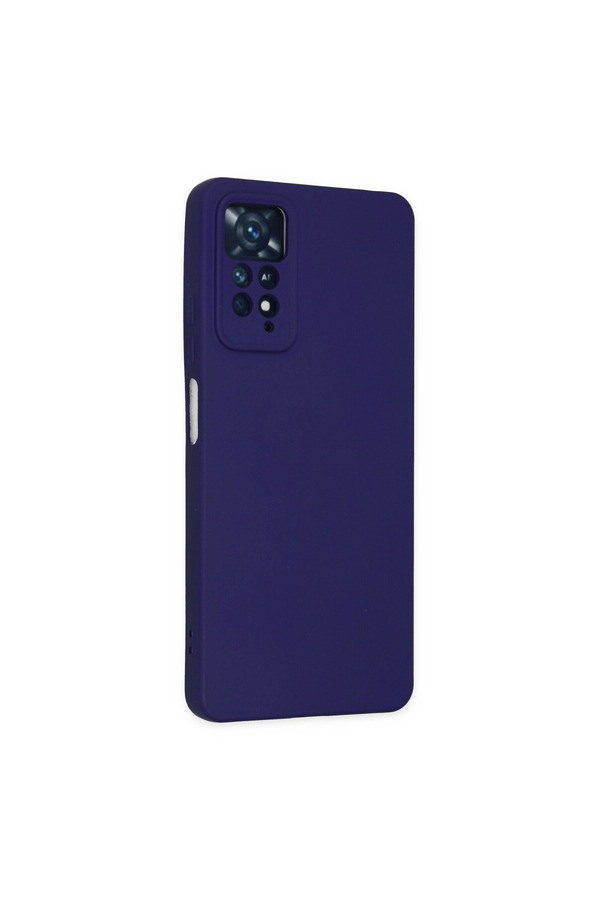 Evimdeyokyok Xiaomi Redmi Note 11 Pro Kılıf Nano İçi Kadife Silikon - Mor