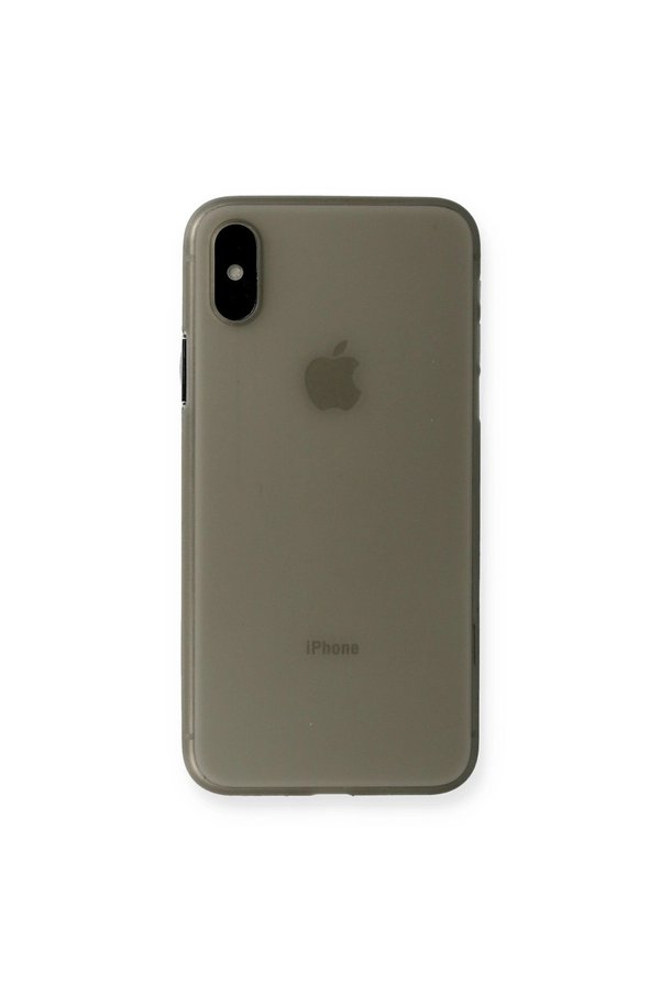 Evimdeyokyok Apple İphone Xs Max Kılıf Pp Ultra İnce Kapak - Gri