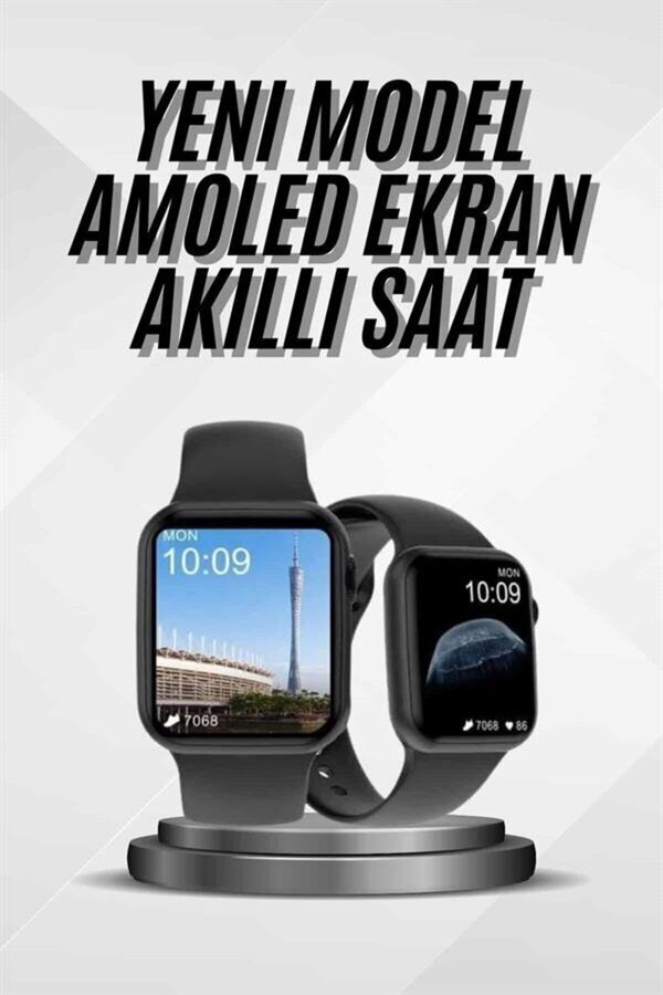Solmazlar Online Akıllı Saat Çok Fonksiyonlu Uyku Takibi Adımsayar Nabız Ölçer Arama Cevaplaya - Ssssss6567-8